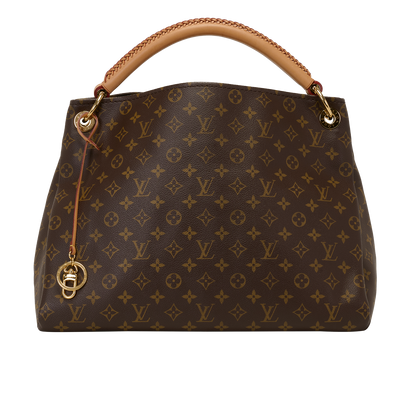 Artsy MM, &pound;1,300, Handbags, Brown/Tan, Canvas, Front view